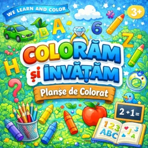 COLORAM SI INVATAM - planse de colorat