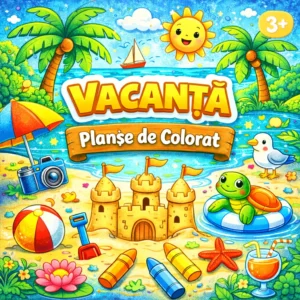 VACANȚĂ -planse de colorat